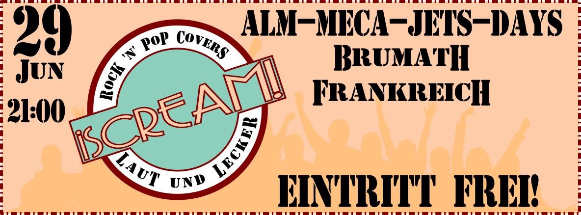 Gigflyer: iSCREAM! LIVE@ALM-MECA-JETS-DAYS