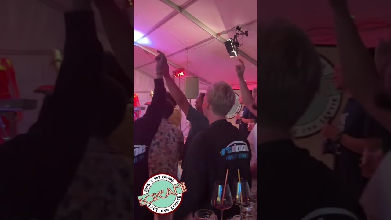iSCREAM! LIVE@MSV-Oberhausen, 19.07.2025 am 27.07.2025 Live Musik Video iSCREAM Coverband Deutschland