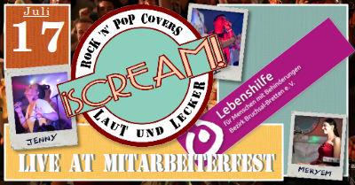 'iSCREAM! LIVE@Mitarbeiterfest Lebenshilfe'